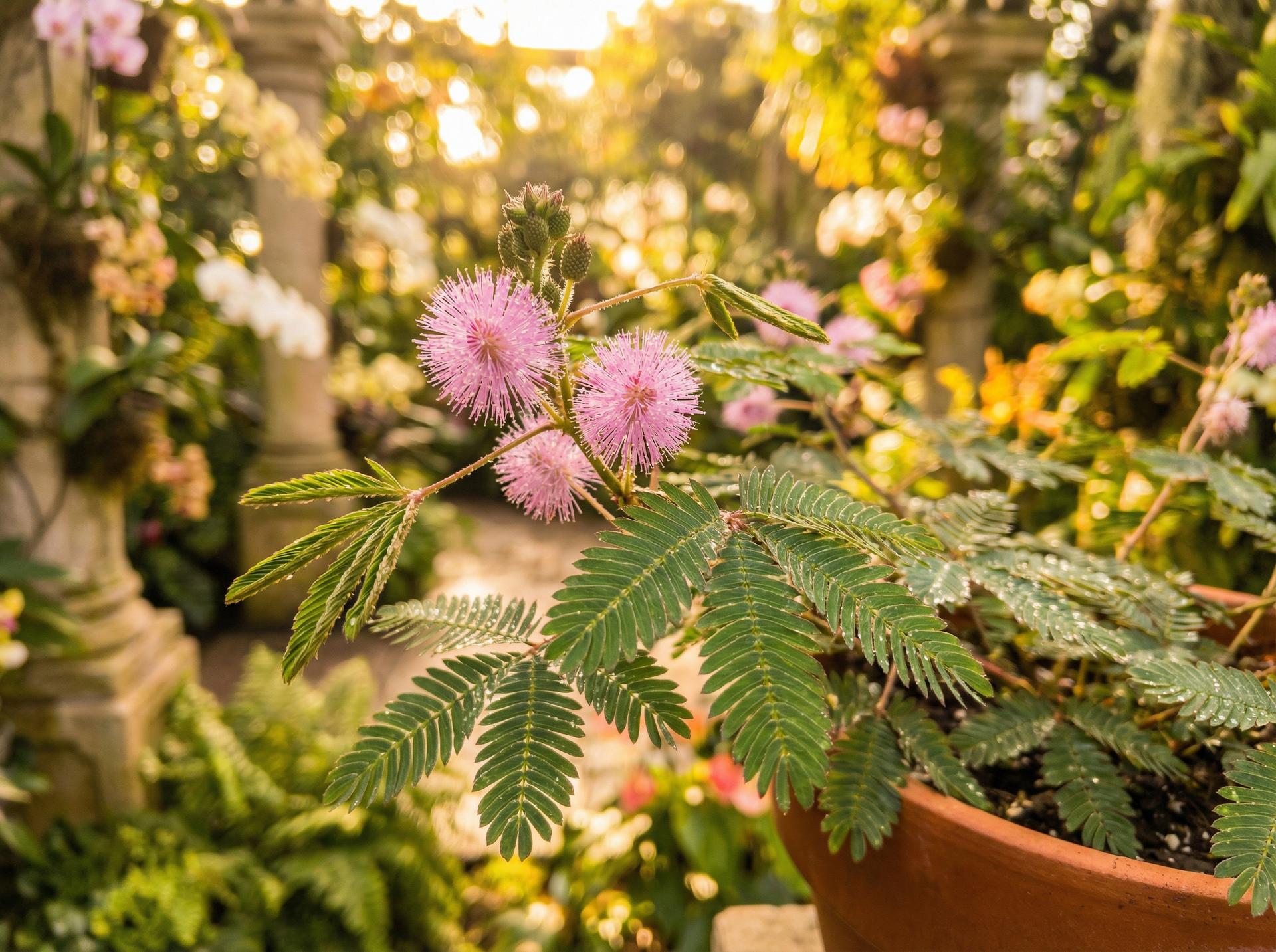 蜜桃传媒植物视频 - 含羞草趣味短视频